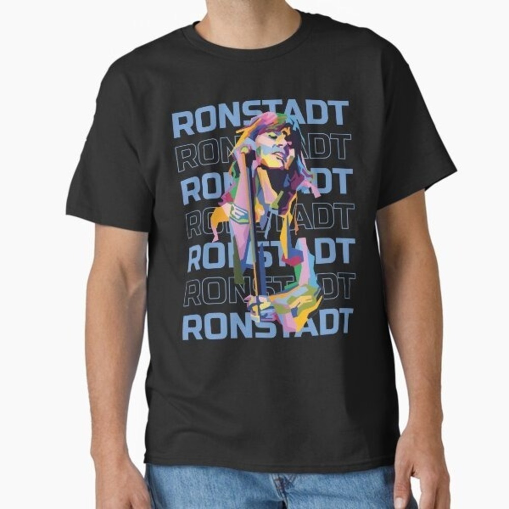 Linda Ronstadt In WPAP Popart Illustrations Classic T-Shirt